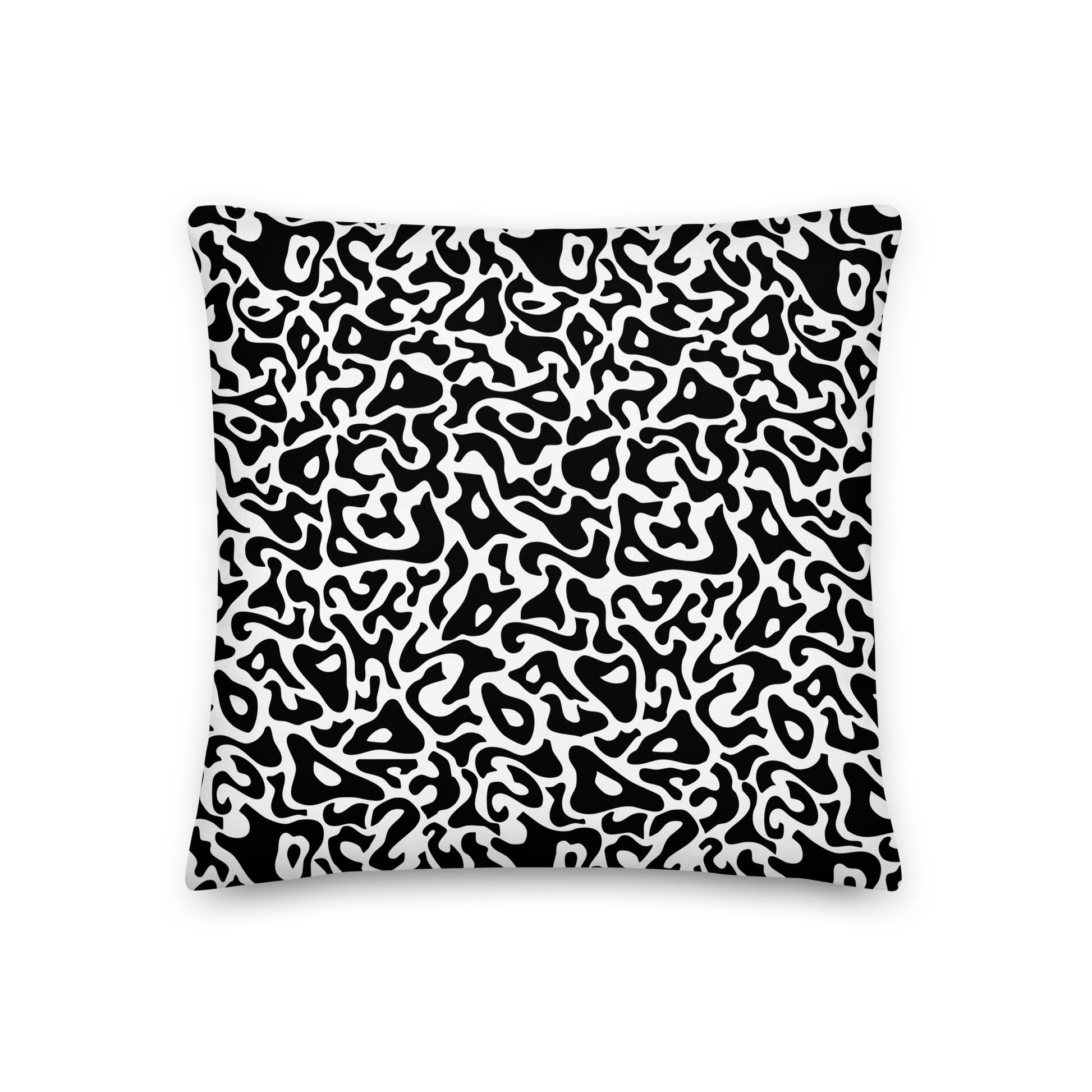 KMA Bacteria Camo 18" Throw Pillow