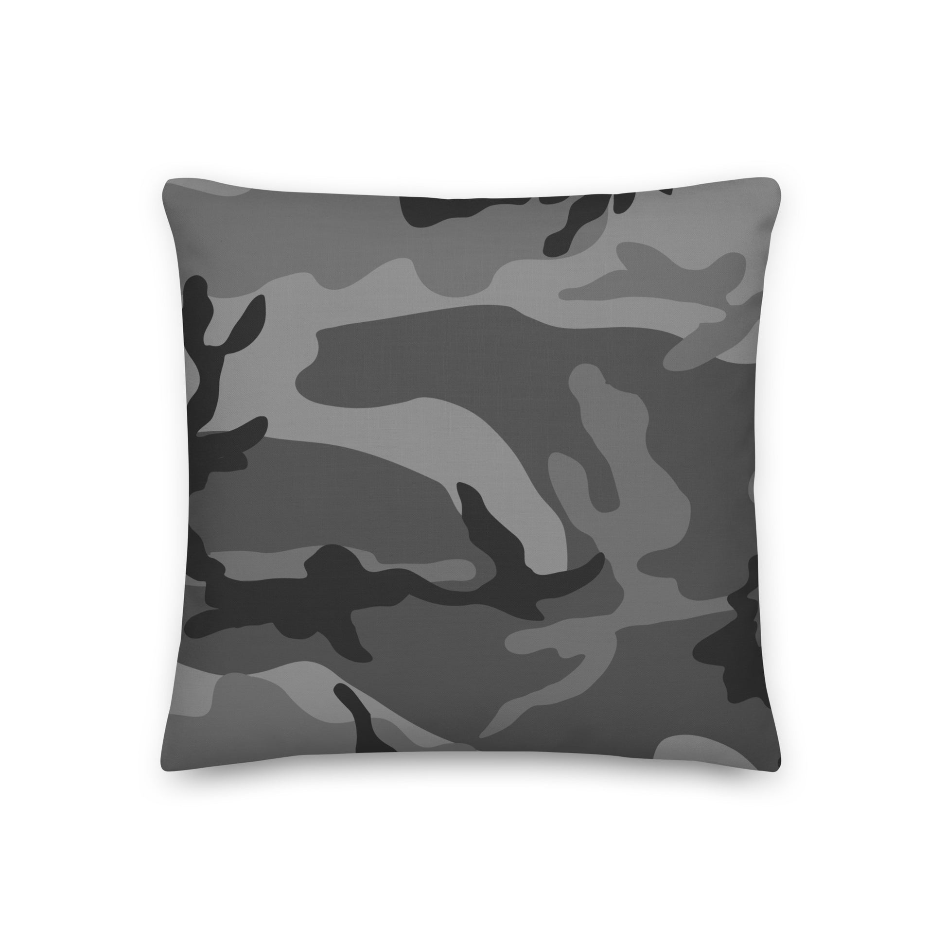 M81 Urban Camo 18" Throw Pillow (Gray-Dominant)