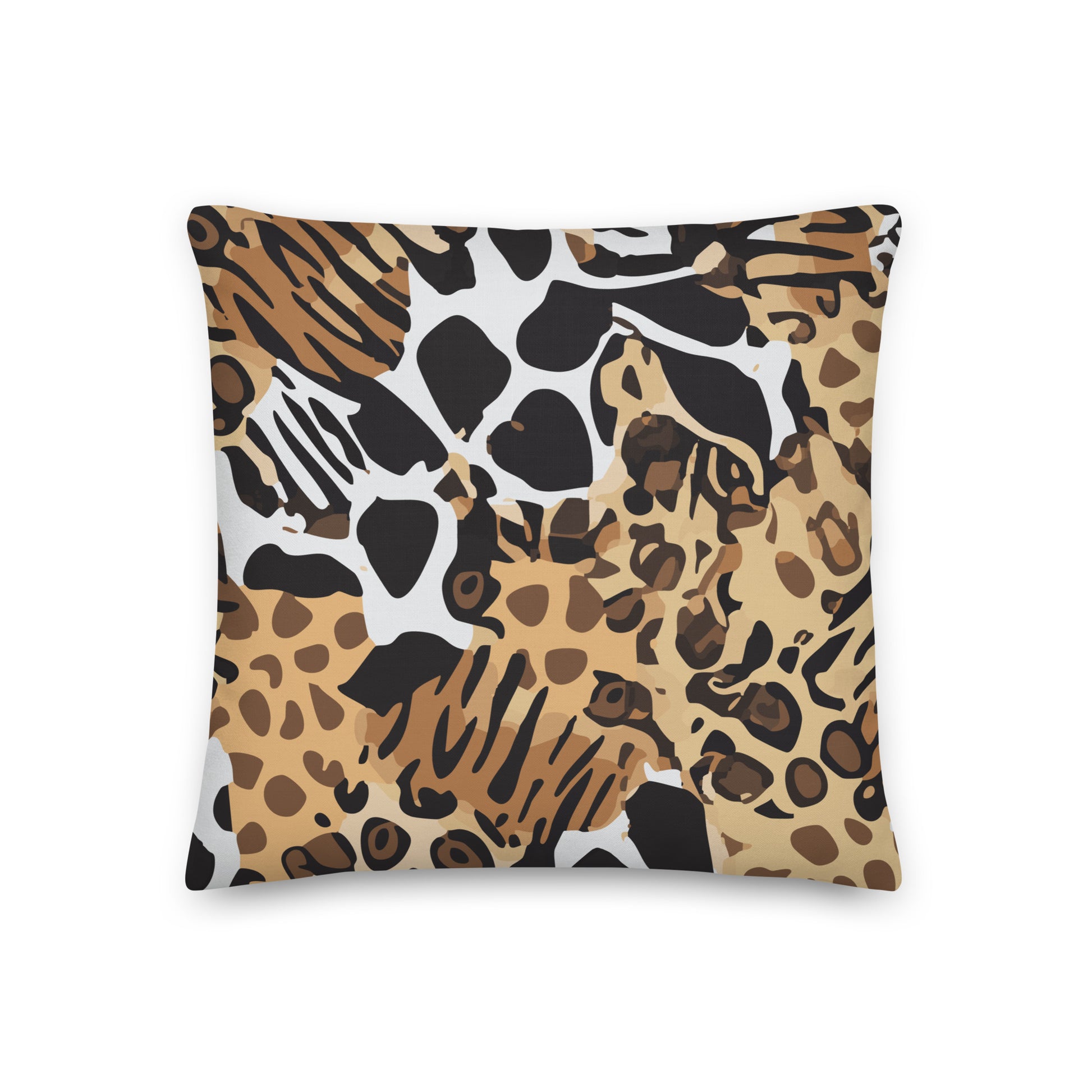 Animals Camo 18" Throw Pillow