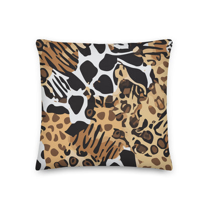 Animals Camo 18" Throw Pillow