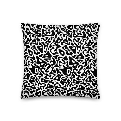 KMA Bacteria Camo 18" Throw Pillow