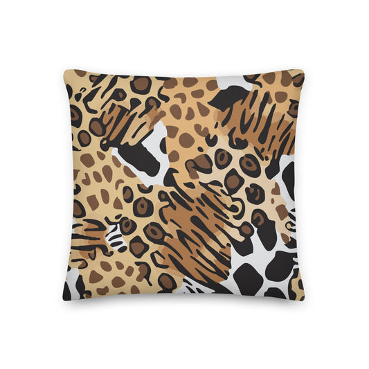 Animals Camo 18" Throw Pillow