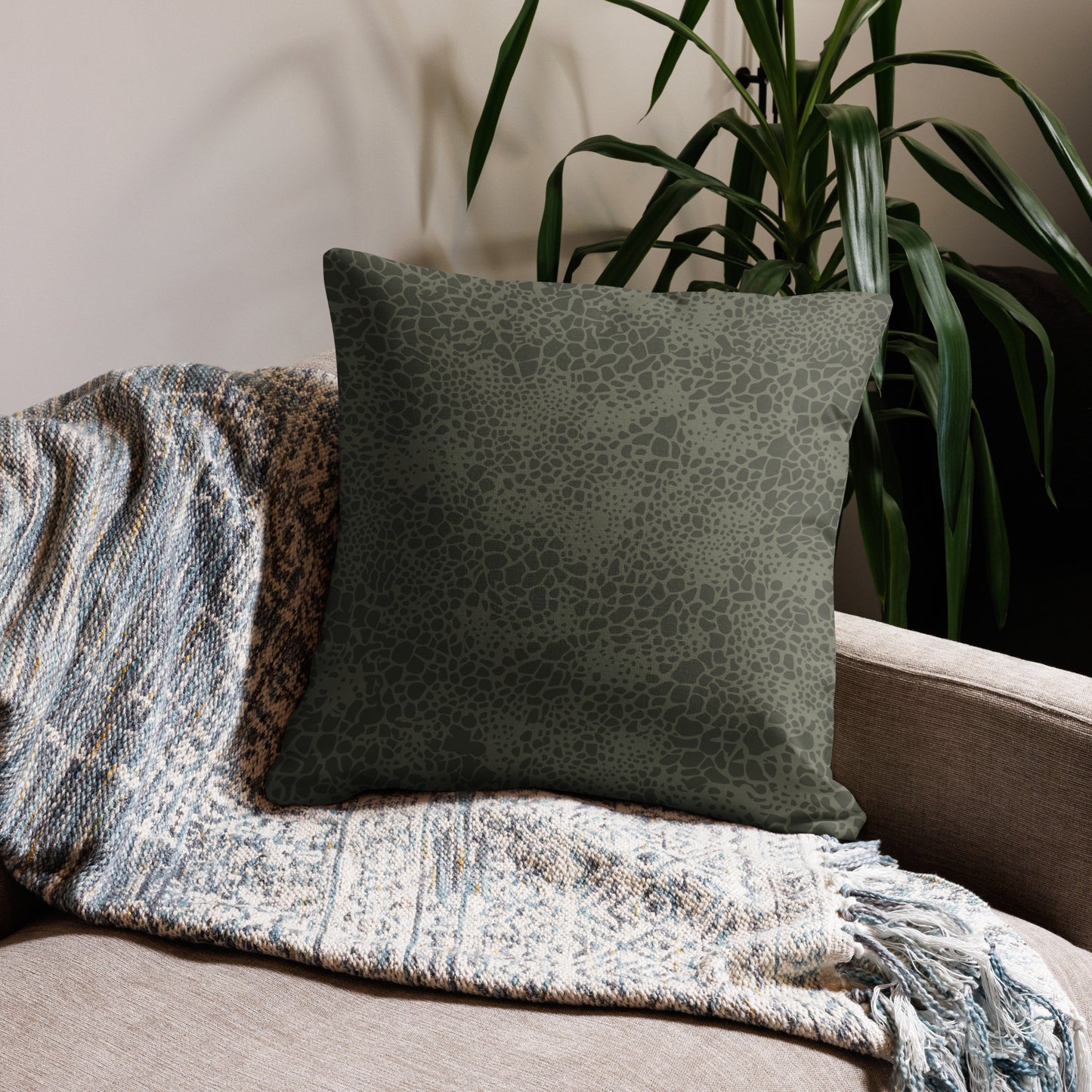 Wz. 89 Puma Camo 22" Throw Pillow