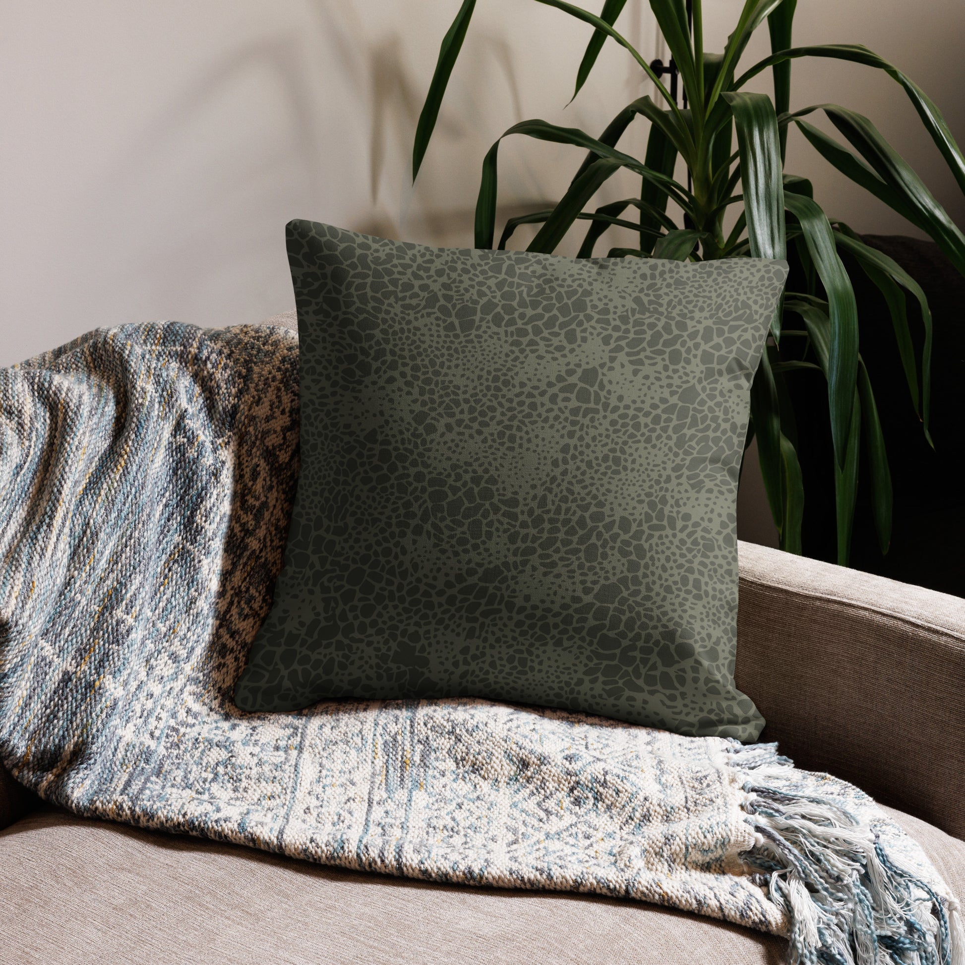 Wz. 89 Puma Camo 22" Throw Pillow