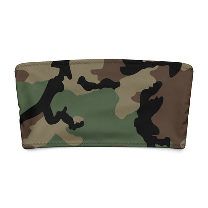 M81 Woodland Camo Bandeau Top