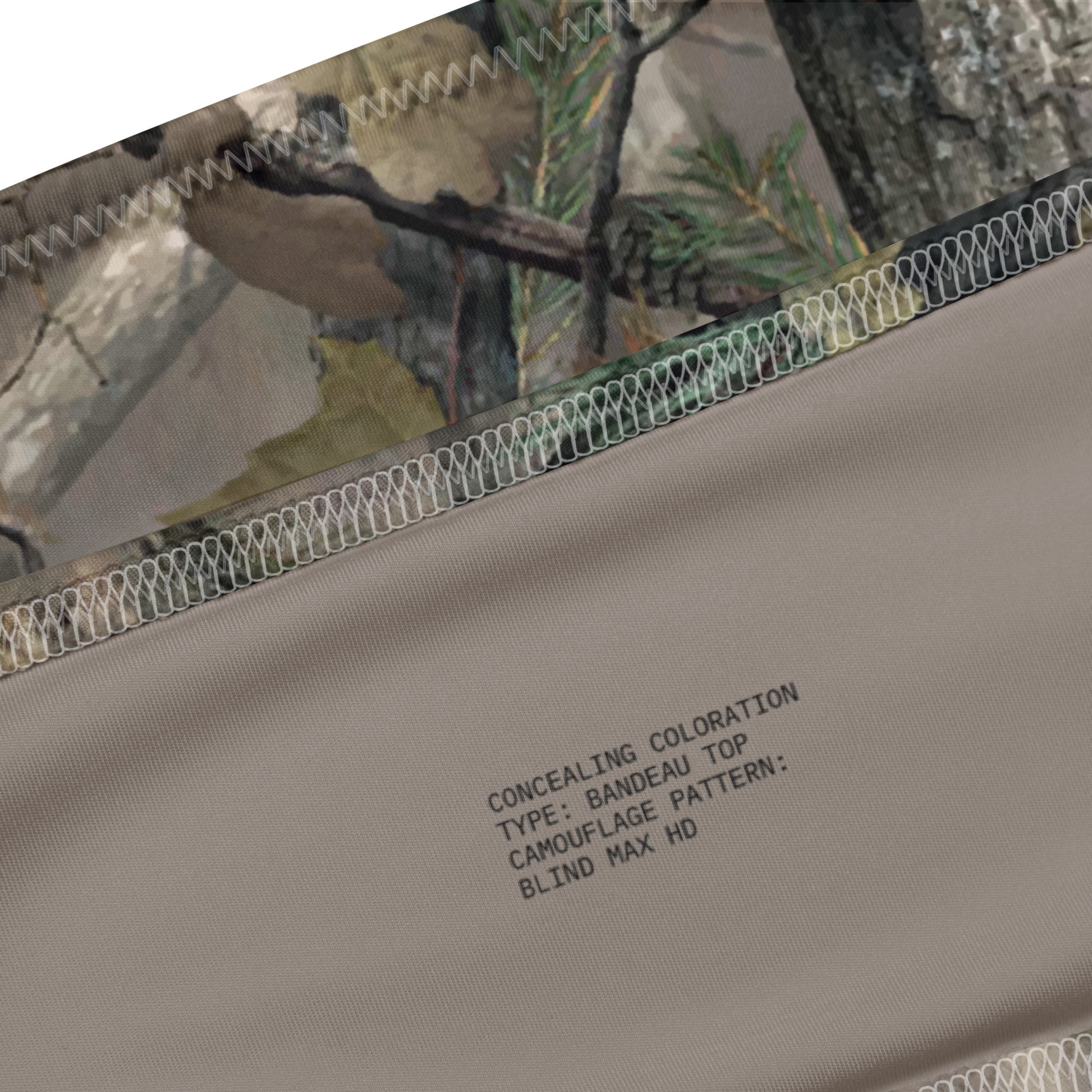 Blind Max HD Camo Bandeau Top _ Concealing Coloration