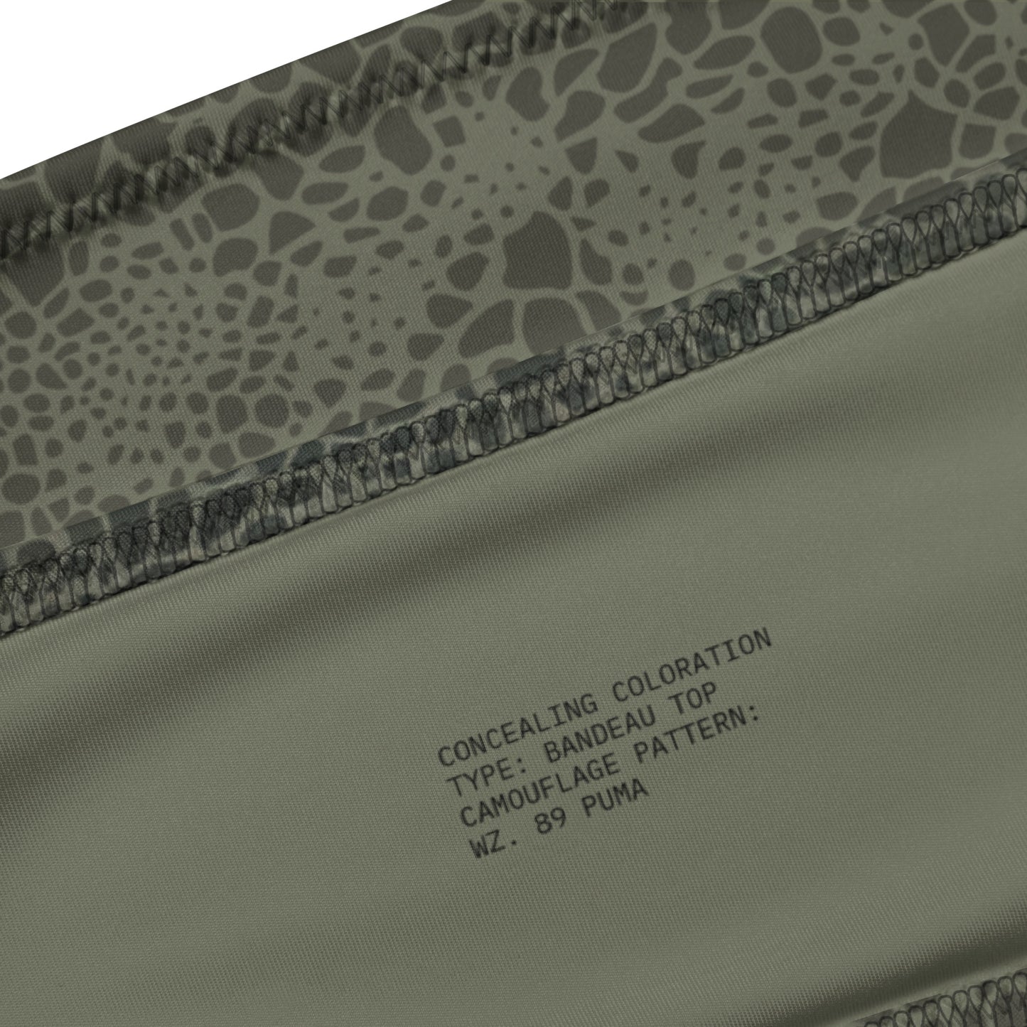 Wz. 89 Puma Camo Bandeau Top