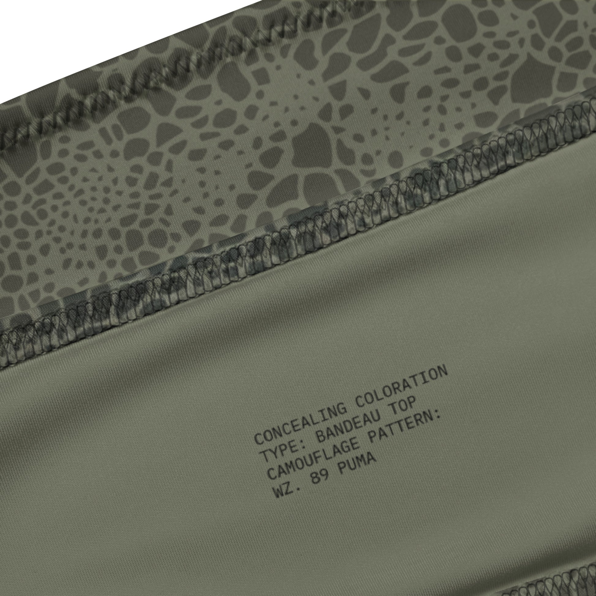 Wz. 89 Puma Camo Bandeau Top