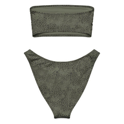 Wz 89 Puma Camo Bandeau Bikini Set _ Concealing Coloration