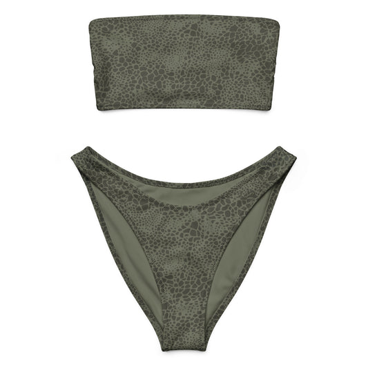 Wz 89 Puma Camo Bandeau Bikini Set _ Concealing Coloration