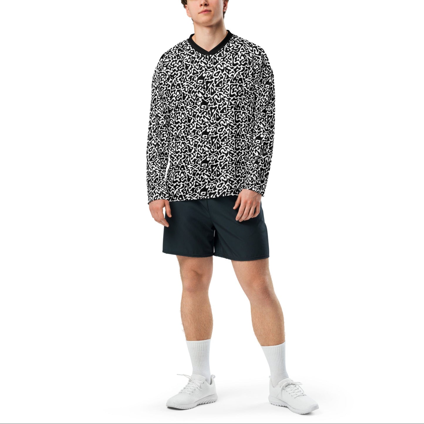 Bacteria KMA Camo Hockey Jersey - Concealing Coloration