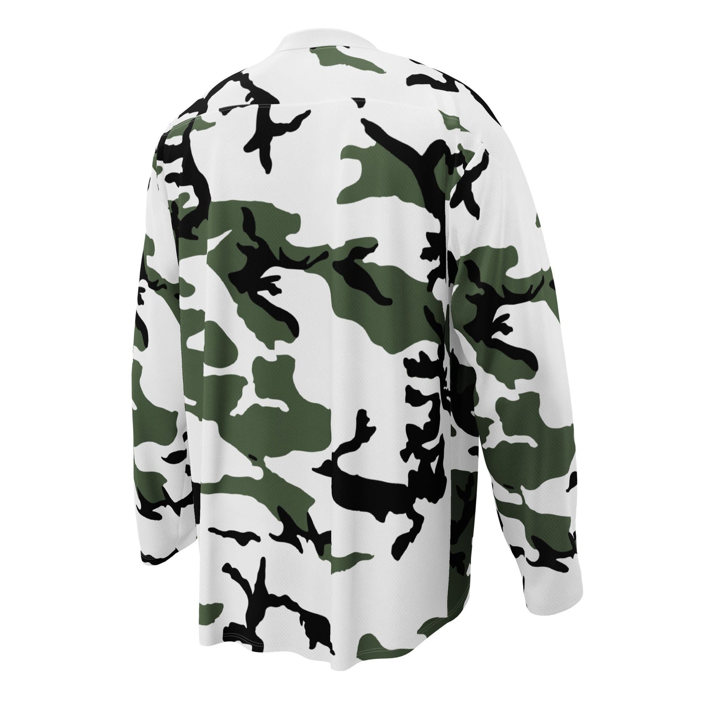 Three-Color Snow Camo Hockey Jersey