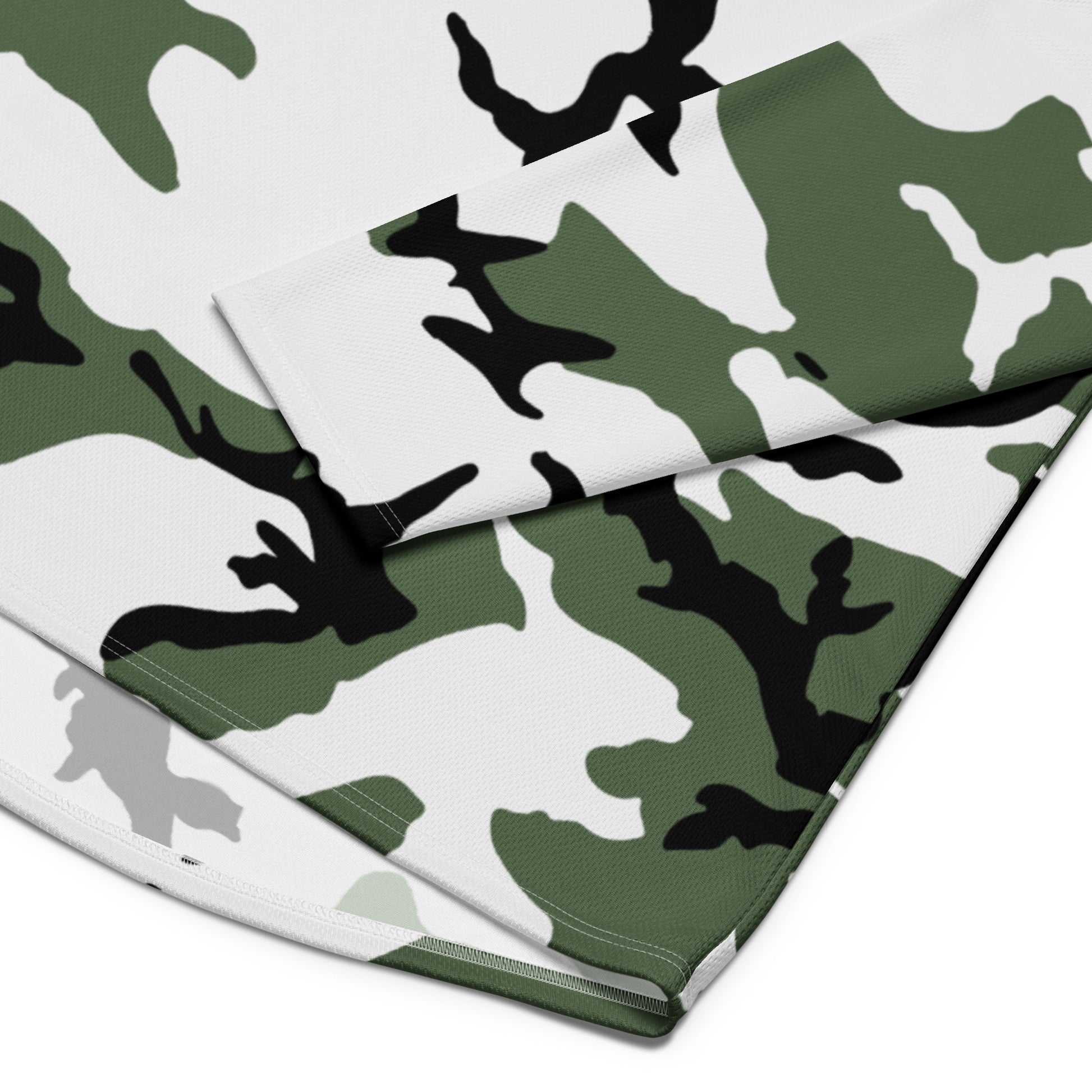 Three-Color Snow Camo Hockey Jersey