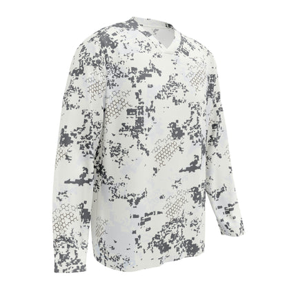 BlindTech Snow Camo Hockey Jersey - Concealing Coloration