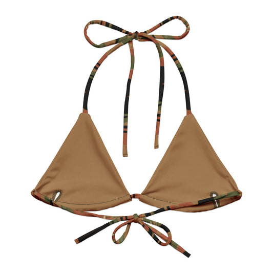 Leibermuster Camo String Bikini Top back flat lay [CC-MOCKUP:flat-back]