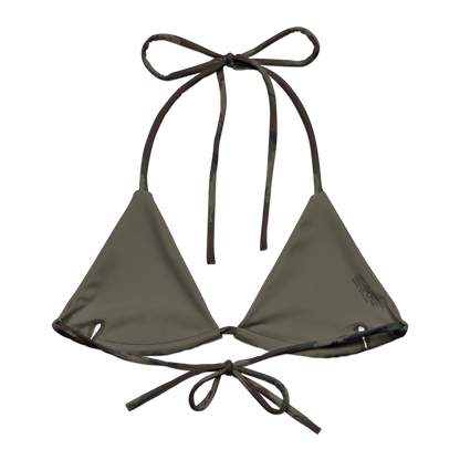 Kamysh Woodland Camo String Bikini Top