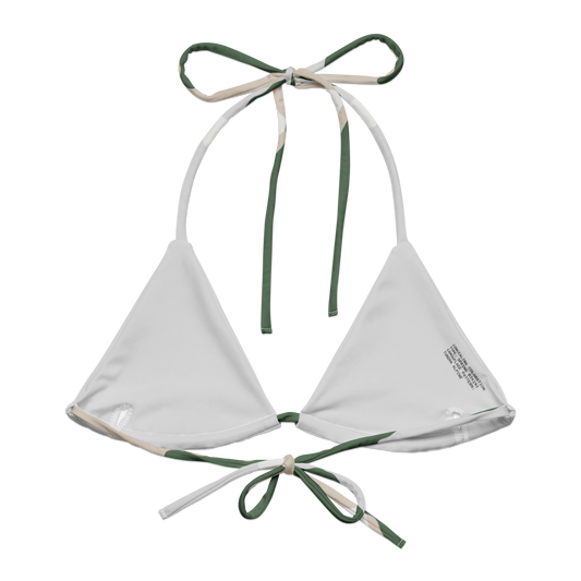 Tundra Alpine Camo String Bikini Top