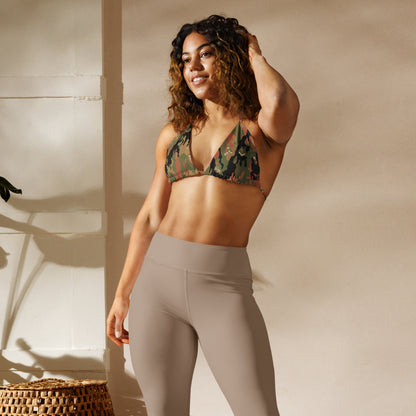 Leibermuster Camo String Bikini Top