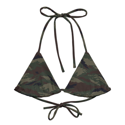 Kamysh Woodland Camo String Bikini Top