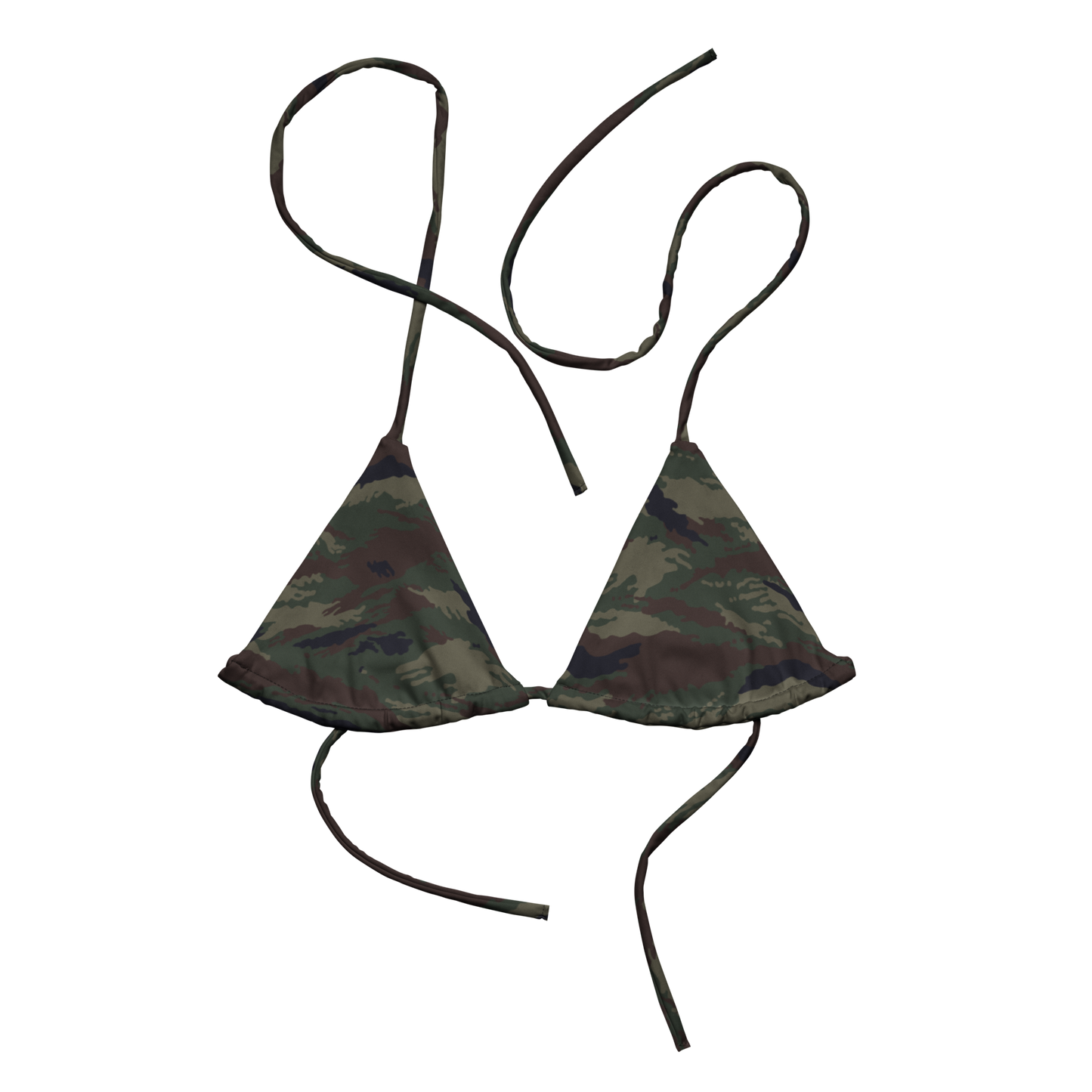 Kamysh Woodland Camo String Bikini Top