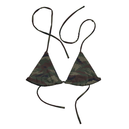 Kamysh Woodland Camo String Bikini Top