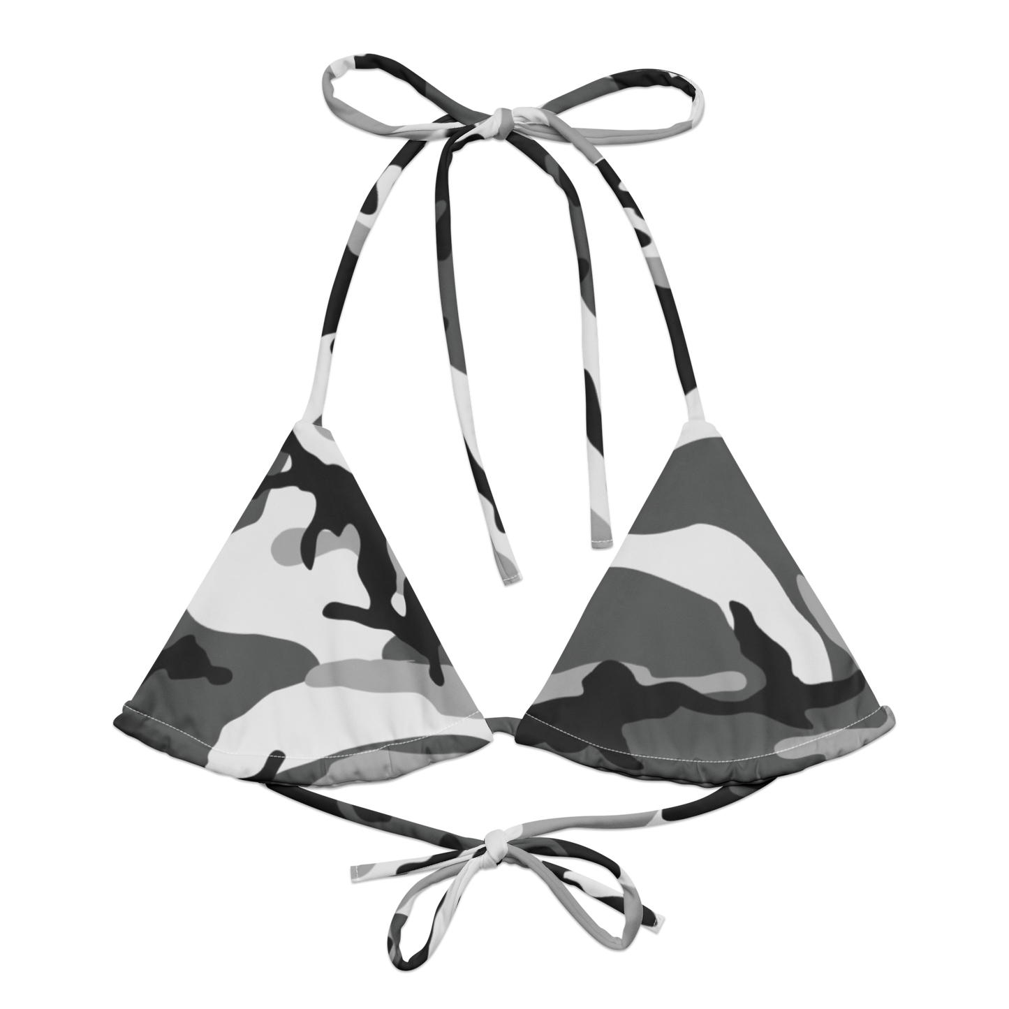 M81 Urban Camo String Bikini Top
