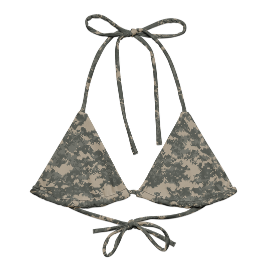 UCP Camo String Bikini Top