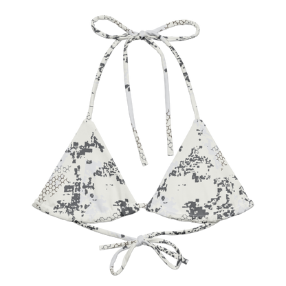 Blindtech Snow Camo String Bikini Top