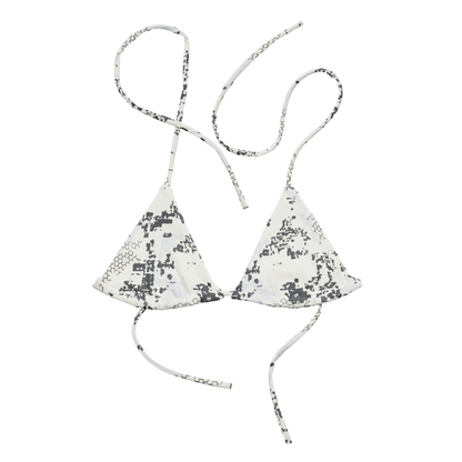 Blindtech Snow Camo String Bikini Top