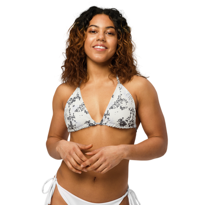 Blindtech Snow Camo String Bikini Top