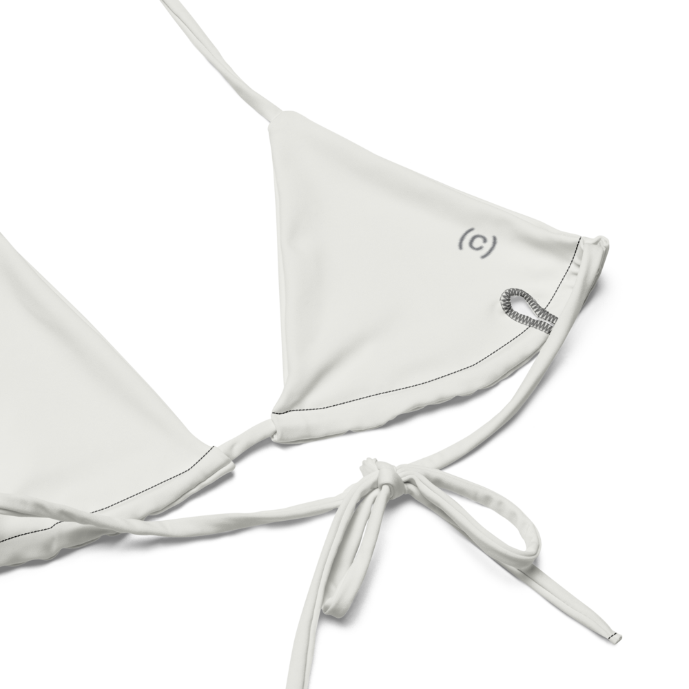 Blindtech Snow Camo String Bikini Top - product detail