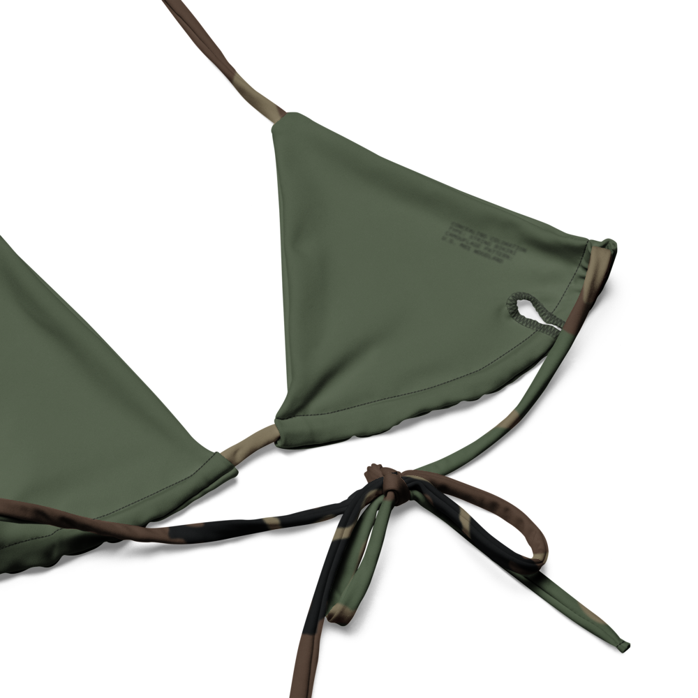 M81 Woodland Camo String Bikini Top product detail view [CC-MOCKUP:detail]