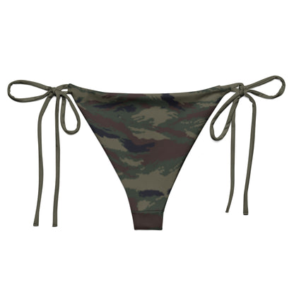 Kamysh Woodland Camo String Bikini Bottom - back flat