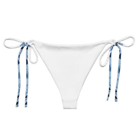 Kamysh Blue Camo String Bikini Bottom back flat lay [CC-MOCKUP:flat-back]