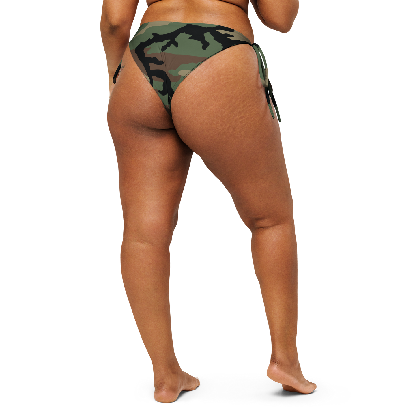 M81 Woodland Camo String Bikini Bottom