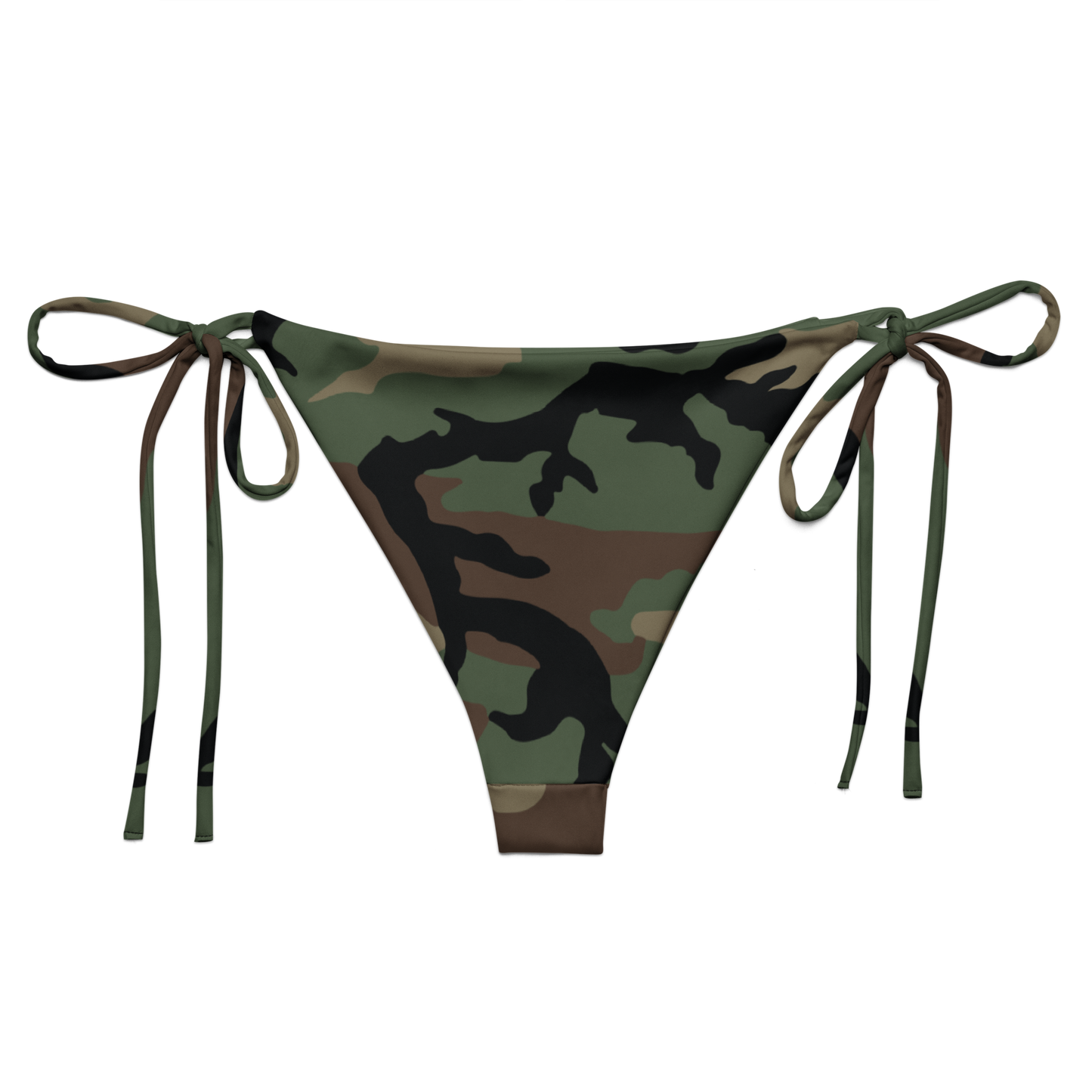 M81 Woodland Camo String Bikini Bottom