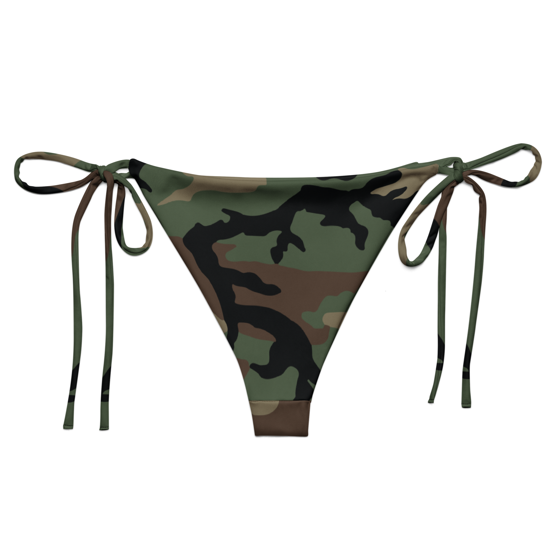 M81 Woodland Camo String Bikini Bottom