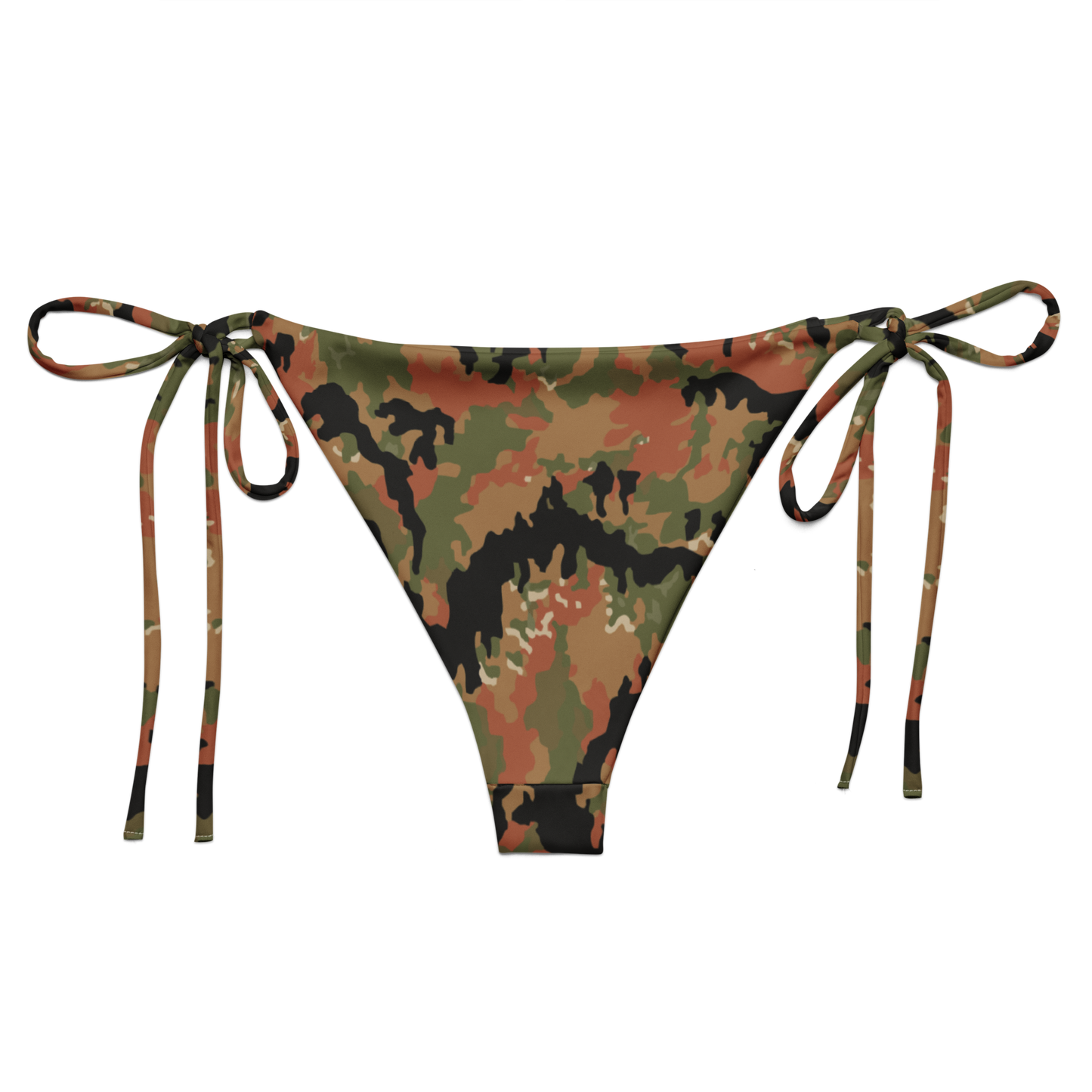 Leibermuster Camo String Bikini Bottom