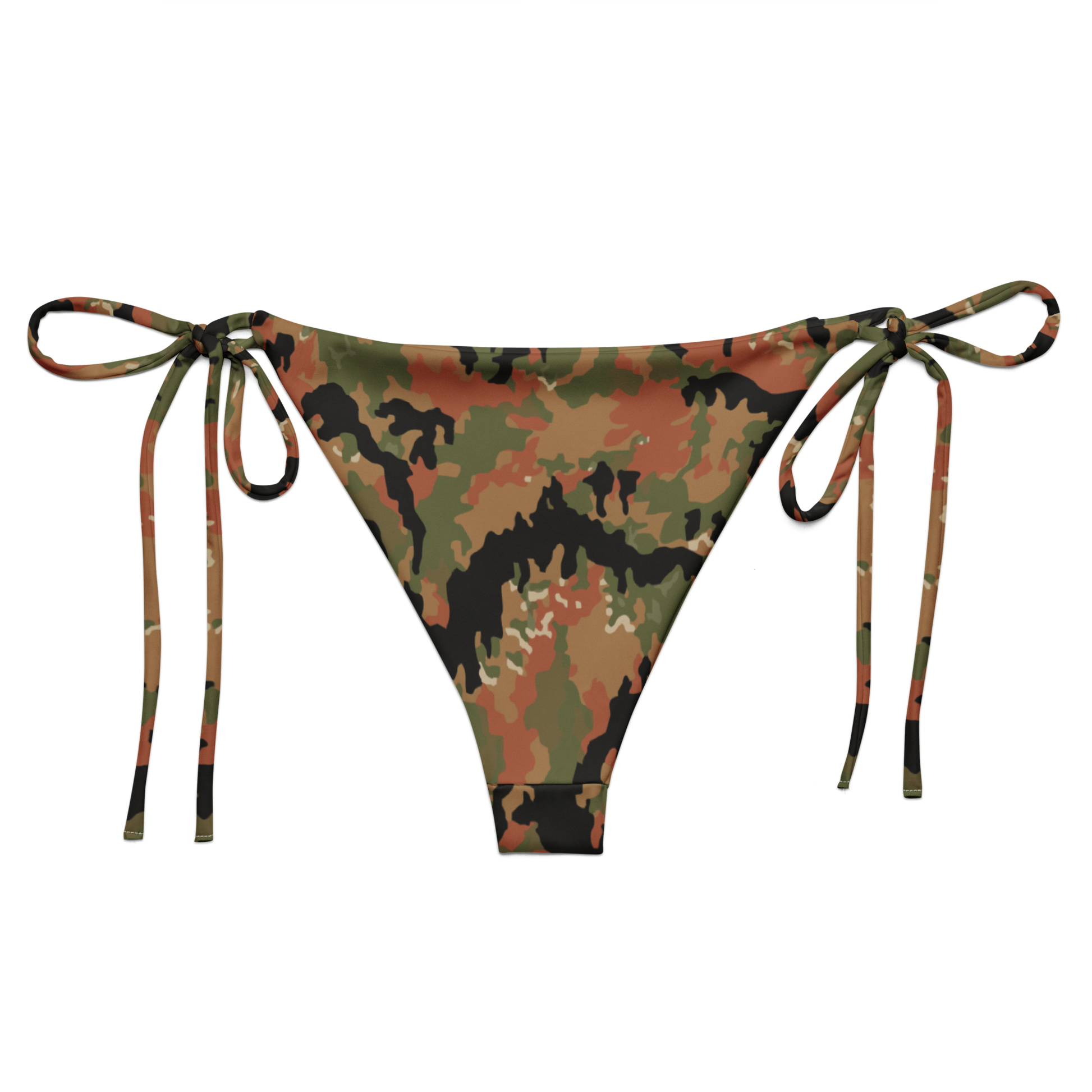 Leibermuster Camo String Bikini Bottom