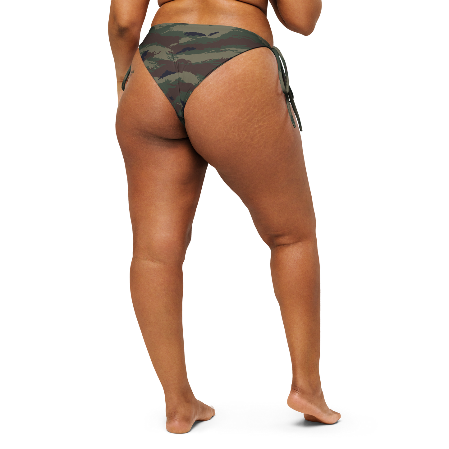 Kamysh Woodland Camo String Bikini Bottom