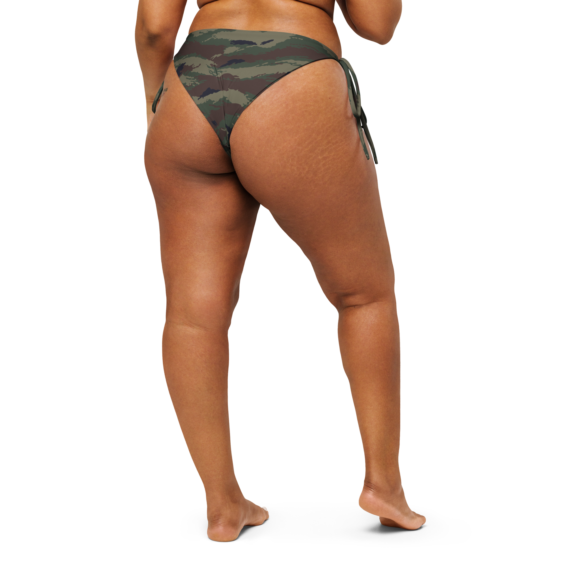 Kamysh Woodland Camo String Bikini Bottom