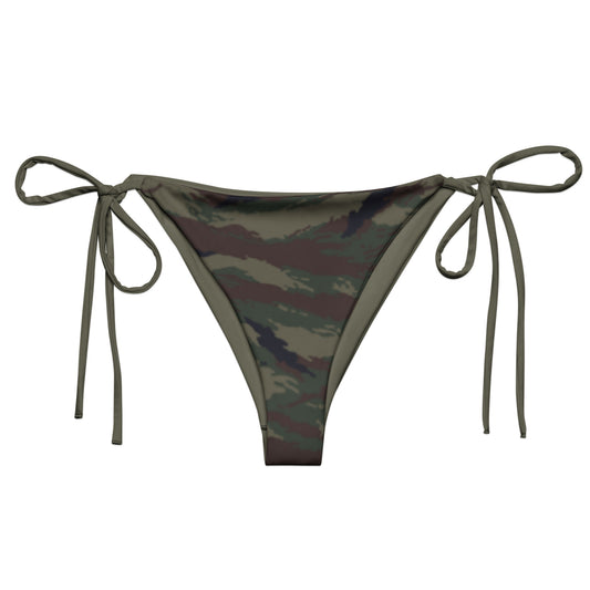 Kamysh Woodland Camo String Bikini Bottom - front flat