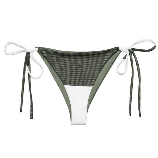 Desert Night Camo String Bikini Bottom front flat lay [CC-MOCKUP:flat-front]