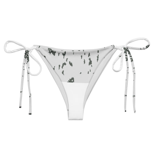 M05 Snow Camo String Bikini Bottom front flat lay [CC-MOCKUP:flat-front]