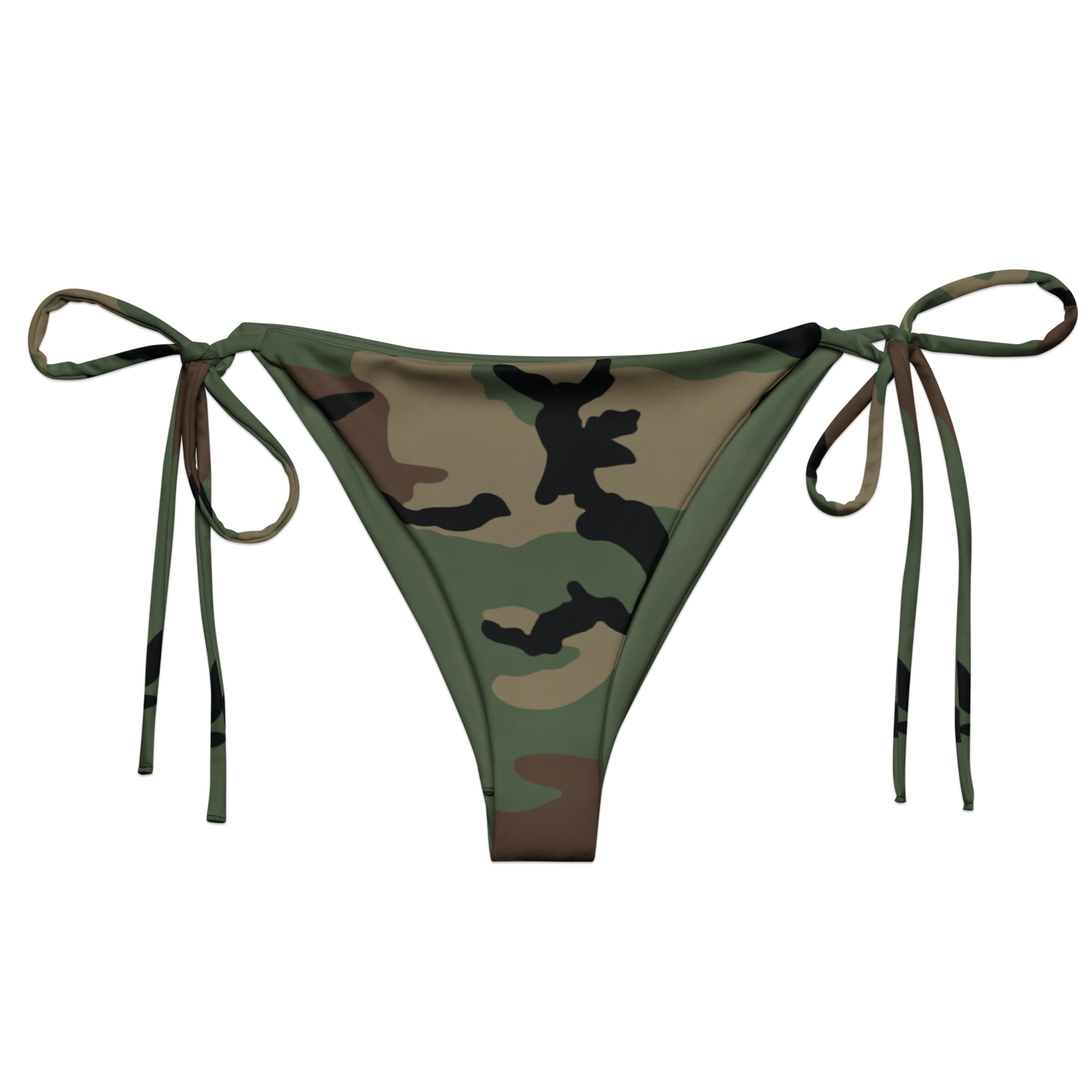 M81 Woodland Camo String Bikini Bottom
