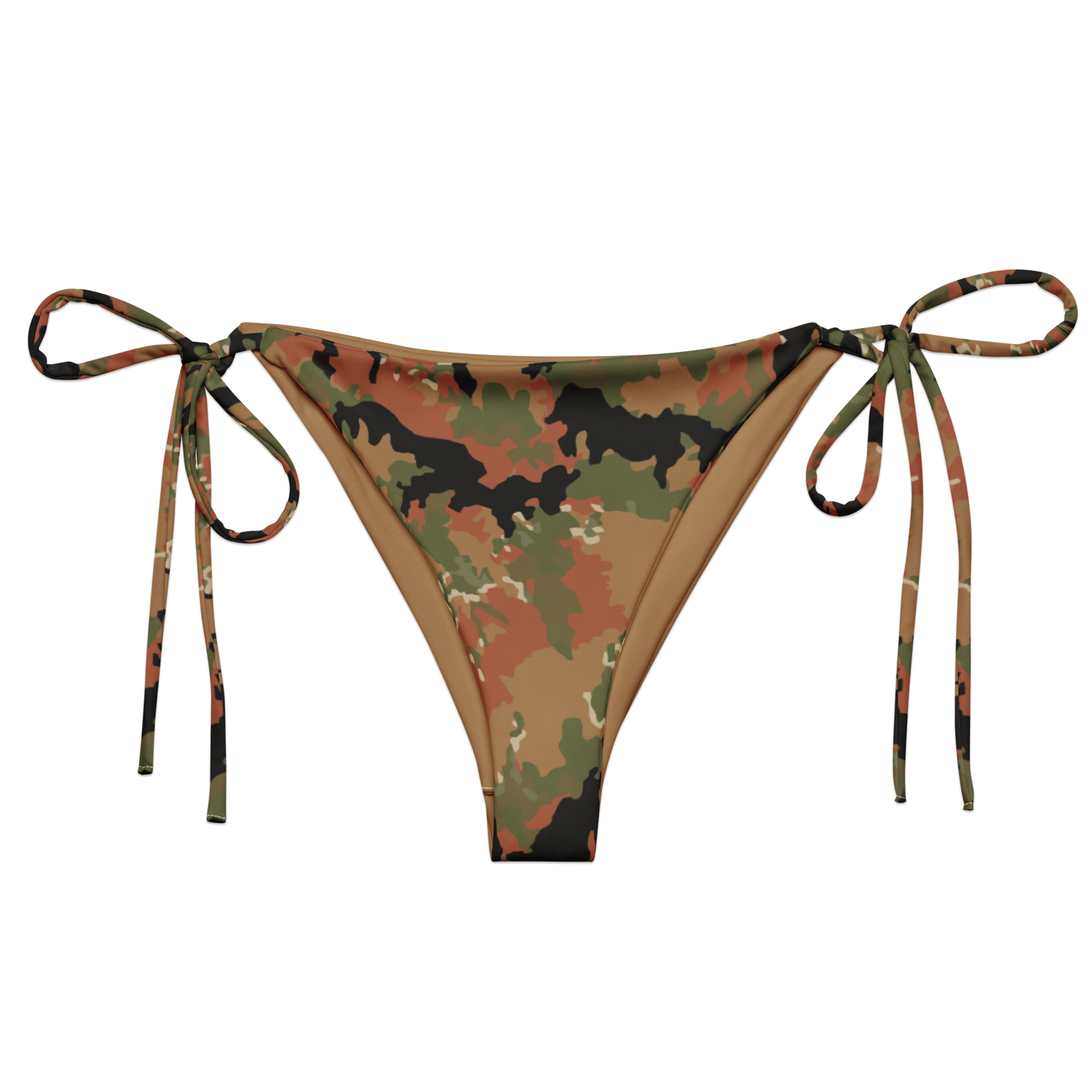 Leibermuster Camo String Bikini Bottom