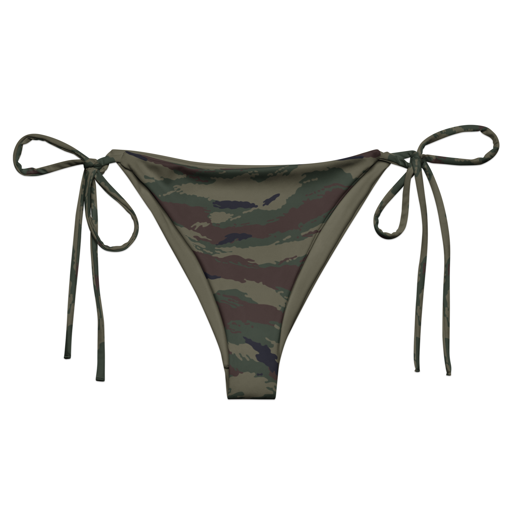 Kamysh Woodland Camo String Bikini Bottom