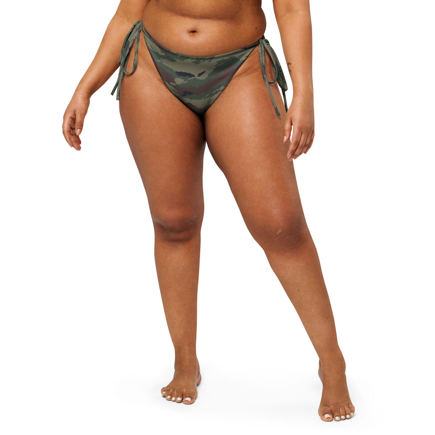 Kamysh Woodland Camo String Bikini Bottom