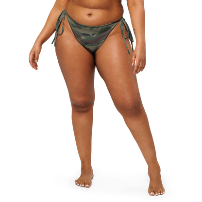 Kamysh Woodland Camo String Bikini Bottom