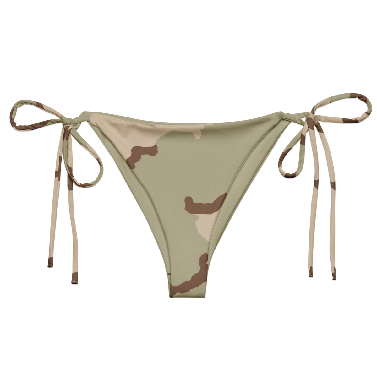 Three-Color Desert Camo String Bikini Bottom